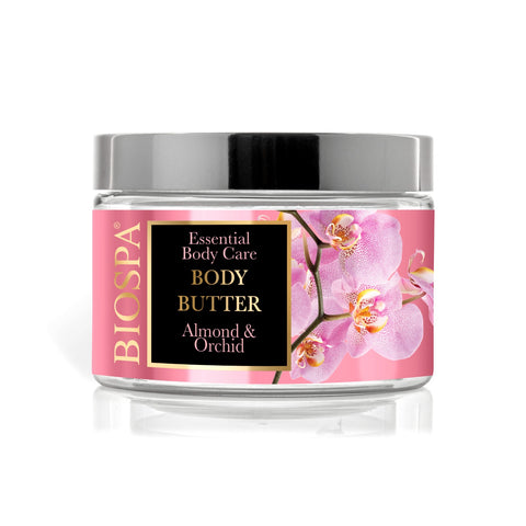 Luxuriöse Körperbutter mit Wilder Orchidee und Mandelmilch - Biospa