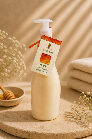 Honey & Propolis Body Lotion | Velvety Care with Orchid Scent – 400 ml