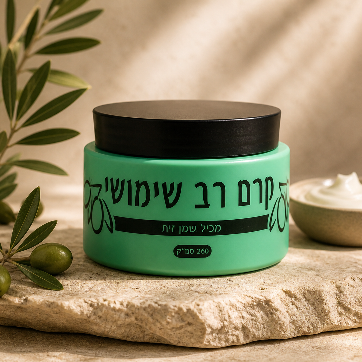 Olive Oil & Myrtle Versatile Face & Body Care Cream – 250 ml