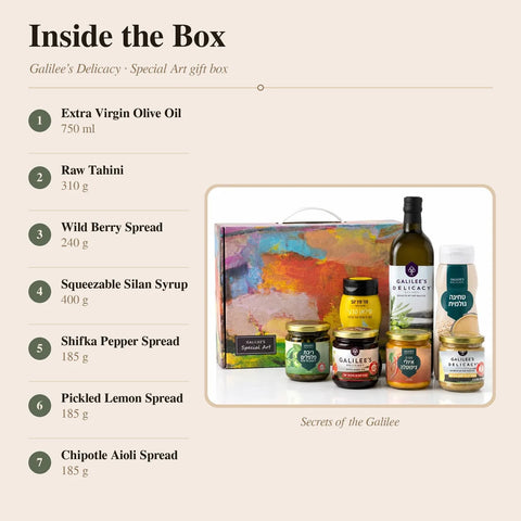 Delights from Galilee — Gift Box for Sukkot