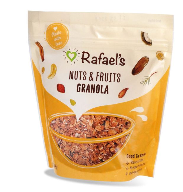 Rafael's Granola Glück – Nut-Fruit Mix for the perfect start