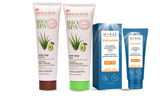 Skin & Sun Care Trio | Protection & Regeneration with Avocado, Aloe & Herbs