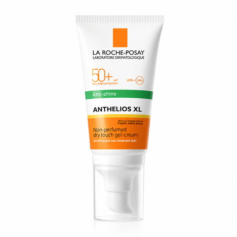La Roche-Posay Anthelios Sonnencreme Gesicht mattierend LSF 50+ für ölige Haut, ohne Duftstoffe, 50 ml