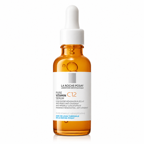La Roche-Posay Vitamin C Serum Anti-Falten 12% für reife Haut, Tropfflasche 30 ml