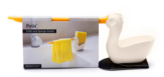 PELIX kitchen towel and sponge holder