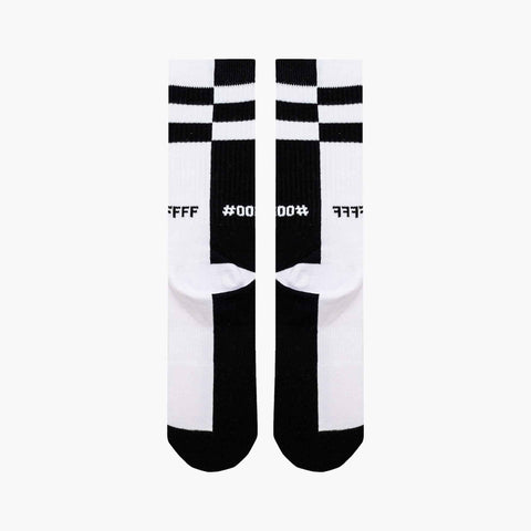 Schwarz Weiß Socken