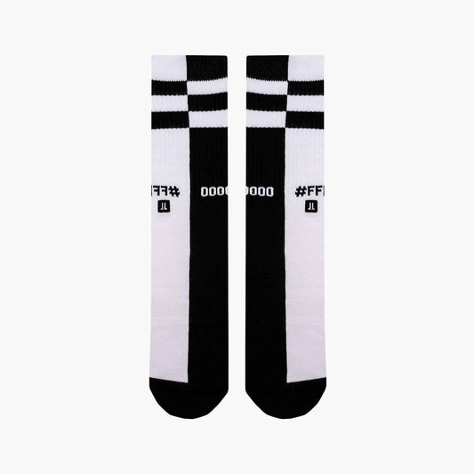 Black and white socks