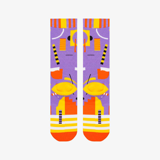 Socks: "Abstract Life"