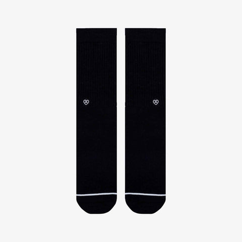 Socks: Motif “Blank Canvas in Black”