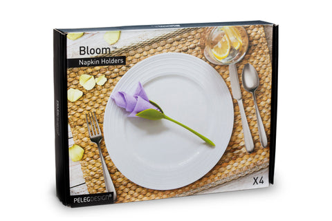 BLOOM Serviettenhalter 4er Set