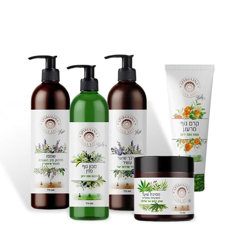 Exquisite hair and body care set from Spirulina