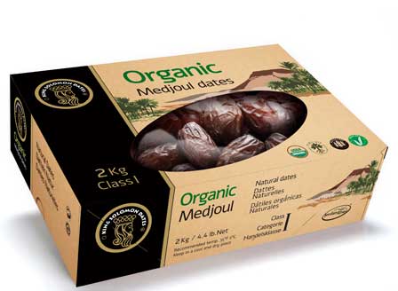 Bio Medjool Datteln König Salomon | 2 kg Premium-Qualität aus Israel